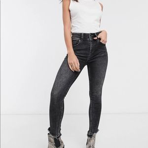 Free People We The Free Black Skinny Jeans 29 R